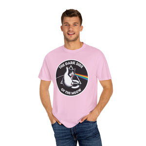 Dark Side of The Meow Tee on Comfort Colors T-shirt