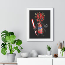 Load image into Gallery viewer, Fanta Menace Framed Vertical Poster
