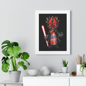 Fanta Menace Framed Vertical Poster