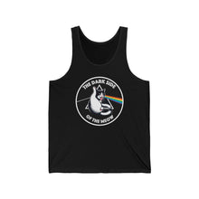 Load image into Gallery viewer, Dark Side of The Meow Unisex Jersey Tank
