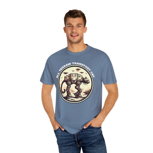 All Terrain Transport Cat on Comfort Colors T-Shirt