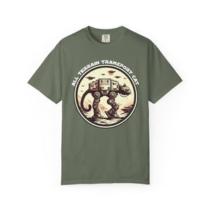 All Terrain Transport Cat on Comfort Colors T-Shirt