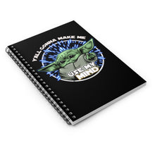 Load image into Gallery viewer, Grogu Use My Mind Spiral Notebook
