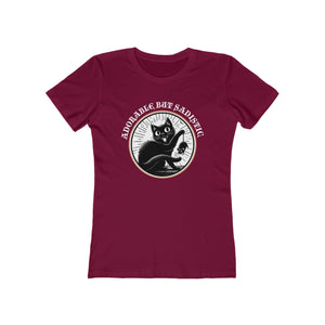 Adorable But Sadistic on "The Boyfriend Tee" for Women