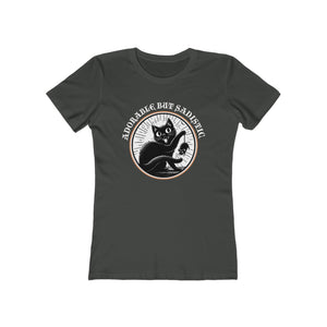 Adorable But Sadistic on "The Boyfriend Tee" for Women
