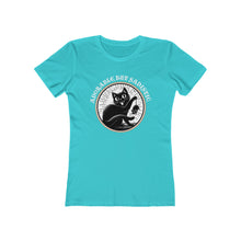 Load image into Gallery viewer, Adorable But Sadistic on &quot;The Boyfriend Tee&quot; for Women
