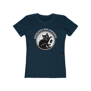 Adorable But Sadistic on "The Boyfriend Tee" for Women