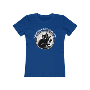 Adorable But Sadistic on "The Boyfriend Tee" for Women