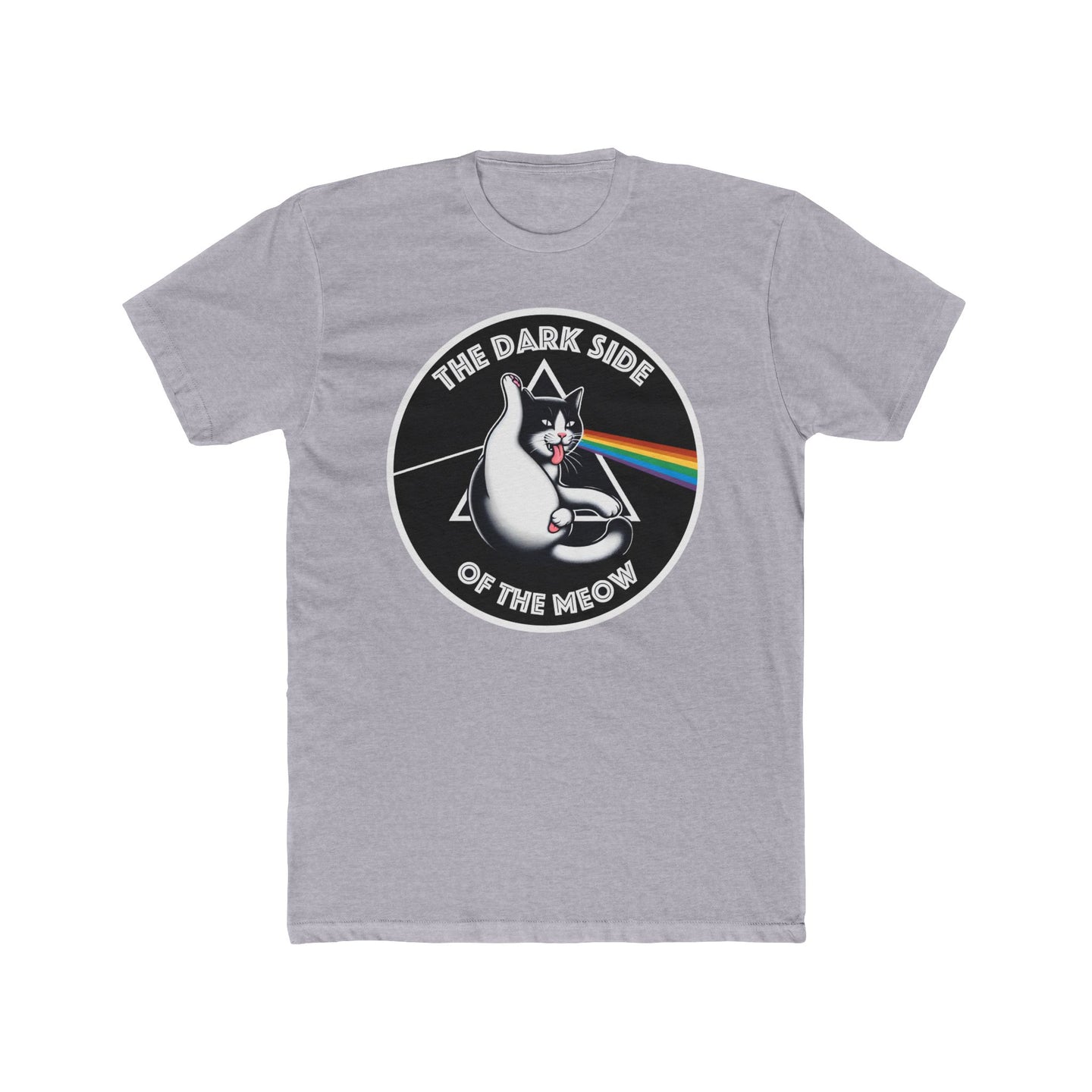 Dark Side of The Meow Tee on Next Level