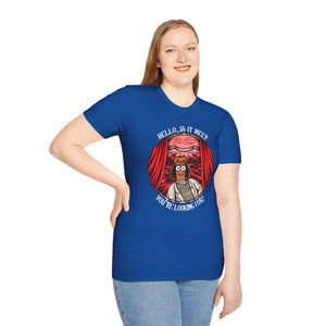 Hello Meeper Tee On SoftStyle