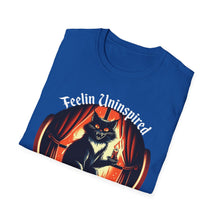 Load image into Gallery viewer, Dark Humor Cat Tee on Softstyle
