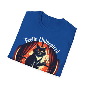 Dark Humor Cat Tee on Softstyle