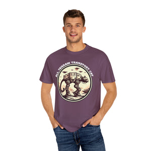 All Terrain Transport Cat on Comfort Colors T-Shirt