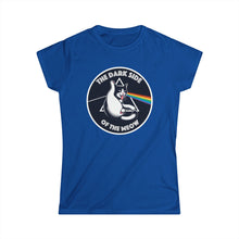 Load image into Gallery viewer, Dark Side of The Meow on Women&#39;s Softstyle T-Shirt
