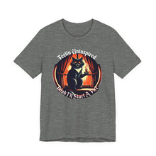 Load image into Gallery viewer, Dark Humor Cat on Bella+Canvas Tee
