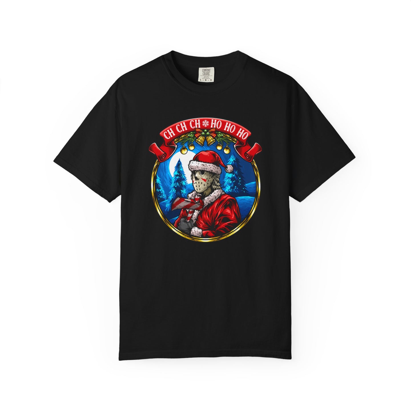 Santa Voorhees on Comfort Colors