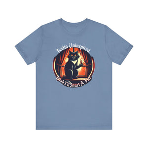 Dark Humor Cat on Bella+Canvas Tee