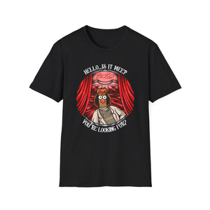 Hello Meeper Tee On SoftStyle