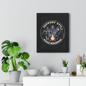 Evil Villains Framed Poster