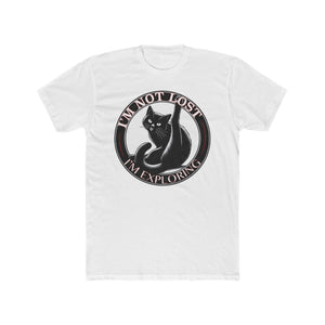 Explorer Cat Tame on Next Level T-Shirt