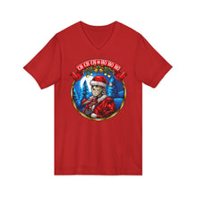 Load image into Gallery viewer, Santa Voorhees on Bella Canvas V-Neck
