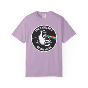 Dark Side of The Meow Tee on Comfort Colors T-shirt