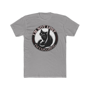 Explorer Cat Tame on Next Level T-Shirt
