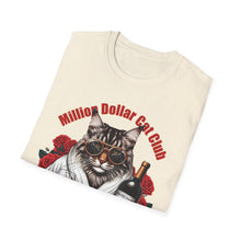 Load image into Gallery viewer, Cat Club T-Shirt On Softstyle
