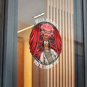 Hello Meeper Die-Cut Stickers, (DTF)