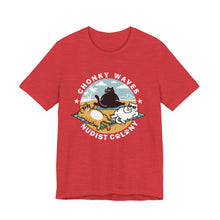 Load image into Gallery viewer, Chonky Waves Tee on Bella Canvas
