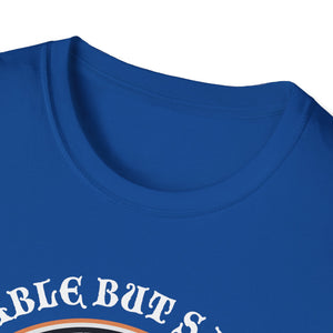 Adorable But Sadistic Cat Tee on Softstyle