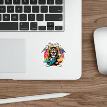 Load image into Gallery viewer, Hard Rick Kitty Die-Cut Stickers
