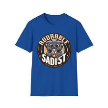 Load image into Gallery viewer, Adorable Sadist Cat Tee on Softstyle
