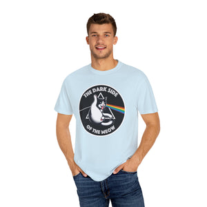 Dark Side of The Meow Tee on Comfort Colors T-shirt