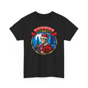 Santa Voorhees on Heavy Gildan