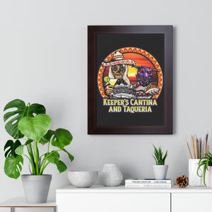 Keepers on Framed Vertical Poster