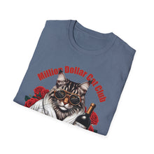 Load image into Gallery viewer, Cat Club T-Shirt On Softstyle
