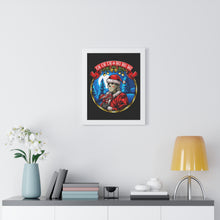 Load image into Gallery viewer, Santa Voorhees Framed Vertical Poster
