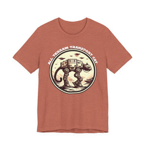 All Terrain Transport Cat on Bella Canvas Tee