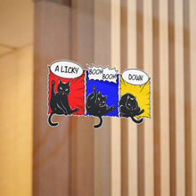 Load image into Gallery viewer, A Licky Boom Boom Kitty UV DTF Stickers
