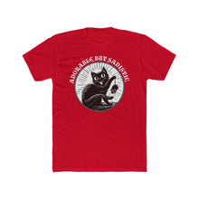 Load image into Gallery viewer, Adorable But Sadistic Cat Tee on Next Level
