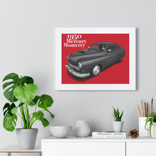 Load image into Gallery viewer, 1950 Mercury Monterey Framed Poster

