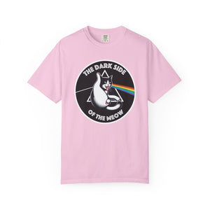 Dark Side of The Meow Tee on Comfort Colors T-shirt