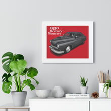 Load image into Gallery viewer, 1950 Mercury Monterey Framed Poster
