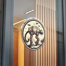 Load image into Gallery viewer, All Terrain Transport Cat Die-Cut Stickers (DTF) (white font)
