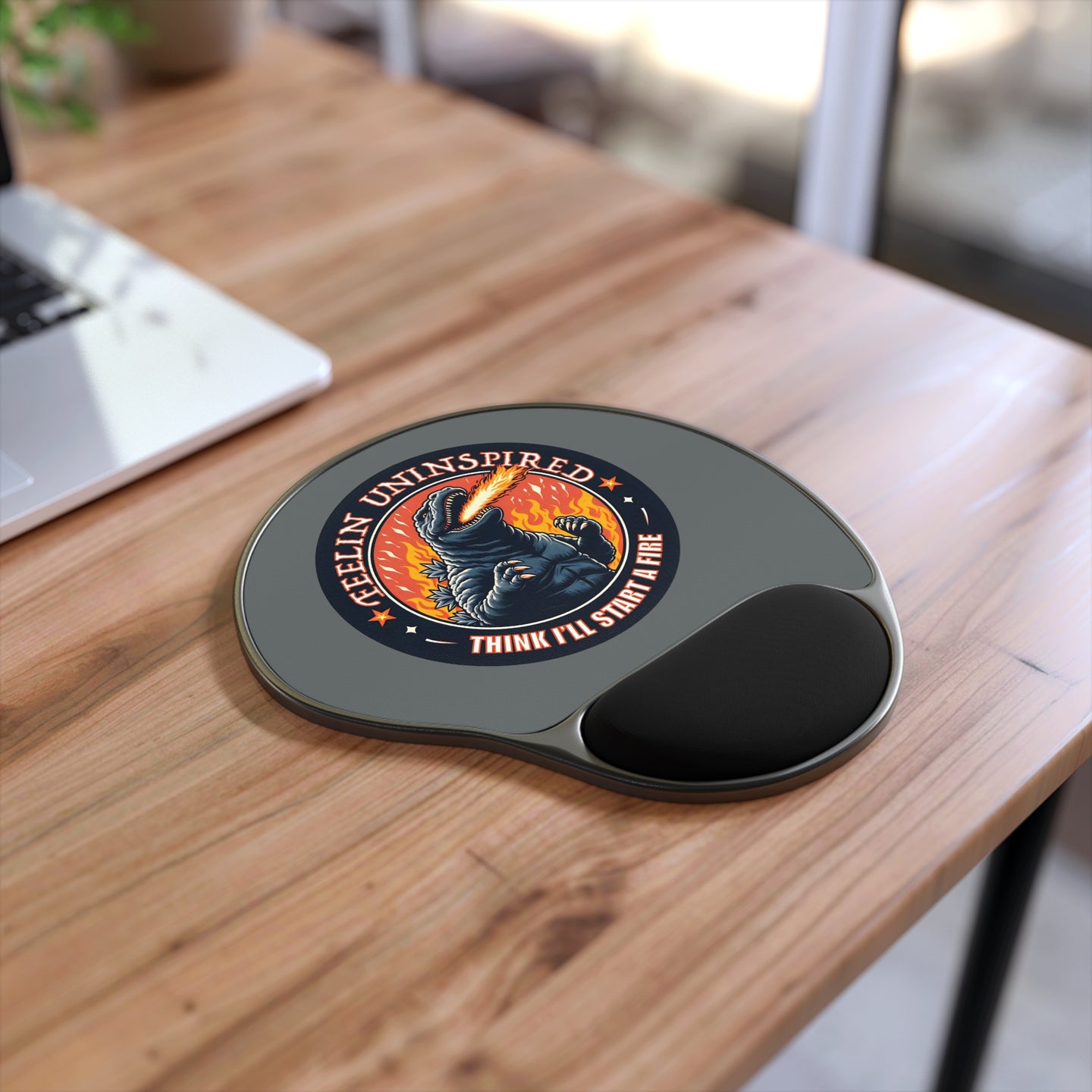 Stone Temple Godzilla Mouse Pad W/ Wrist Rest