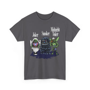 80s Monsters on Heavy Cotton Tee
