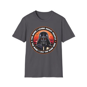 Vader Dark Side On Gildan Softstyle Tee