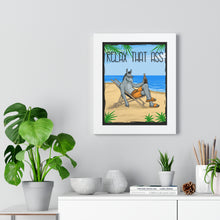 Load image into Gallery viewer, Relaxed Donkey Framed Poster
