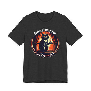 Dark Humor Cat on Bella+Canvas Tee